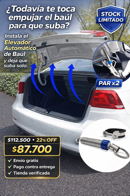 Elevador Automático de Baúl (PAR x2)