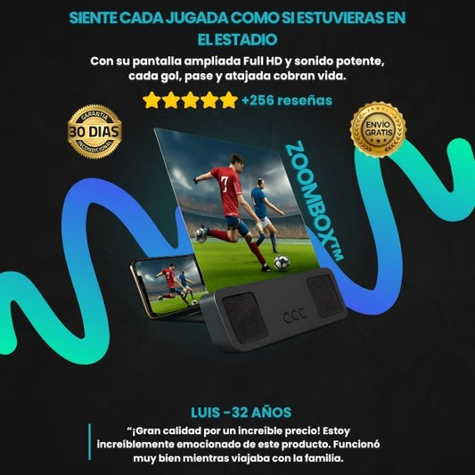 ZOOMBOX™ Amplia tu visión para toda tu familia