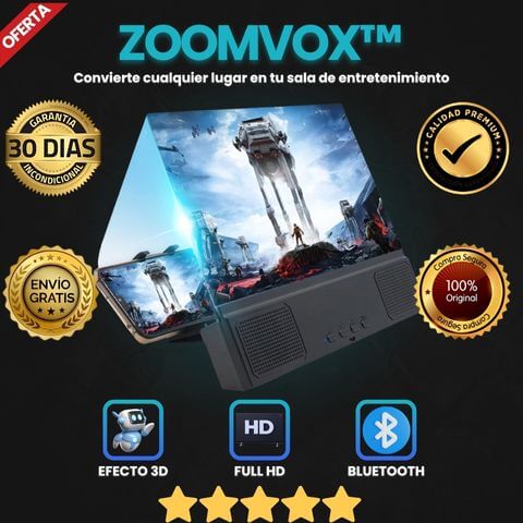 Zoomvox™ - Aumenta Tu Visión Con Parlante Incluido